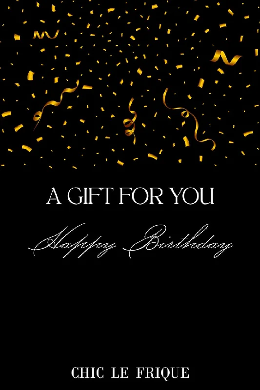 HAPPY BIRTHDAY GIFT CARD Preppy Women's College