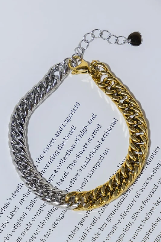 GOLD PLATED DUO BRACELET purpose