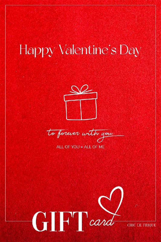 VALENTINE'S DAY GIFT CARD Disco