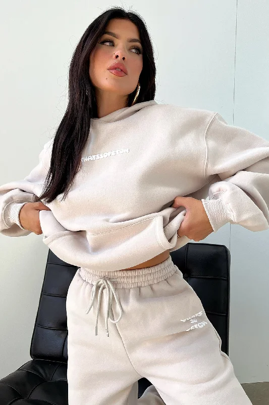 Series 3 Hoodie - Bone Monochromatic All - in - one