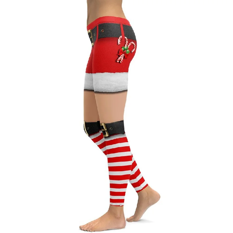 Perfect Christmas Outfit Leggings Preppy Women's College