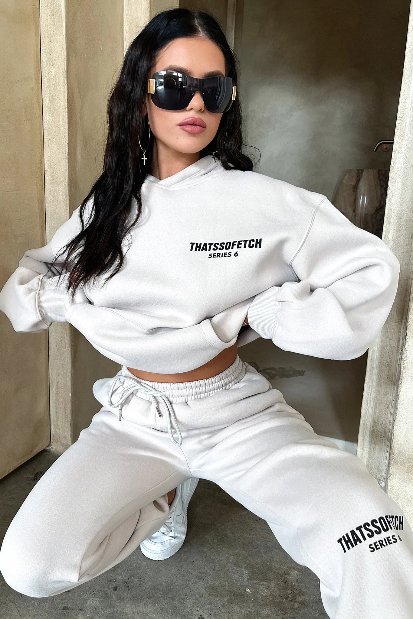 Series 6 Hoodie - Bone Dynamic Women's Moto
