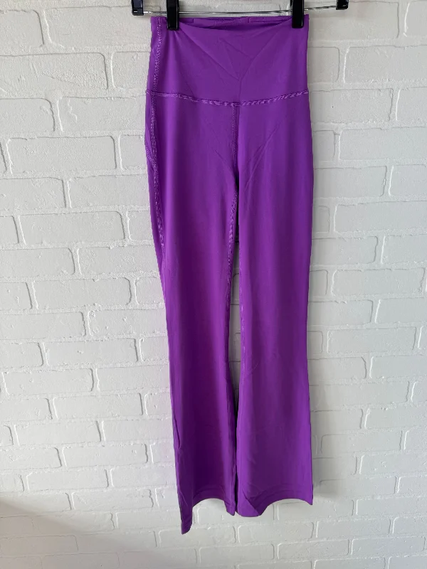 Athletic Leggings By Lululemon In Purple, Size: 2 Laid - back Women's Vibe