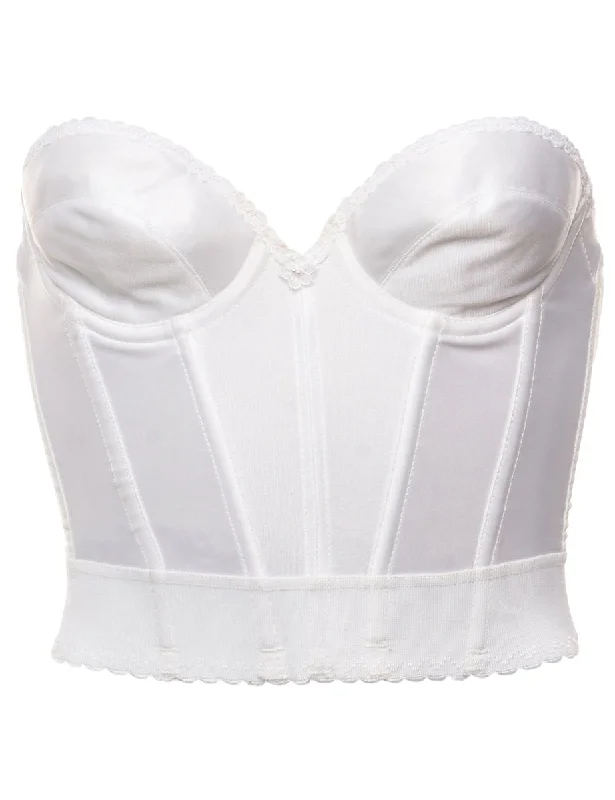 White Classic Corset - XS Athletic Women's 