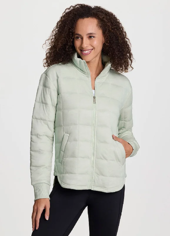 Perfect Weekend Quilted Jacket Minimalist Women's Casual
