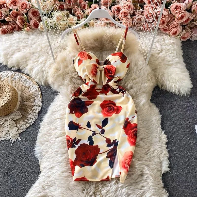 Paulina Floral Dress Practical Women's Quick - dry