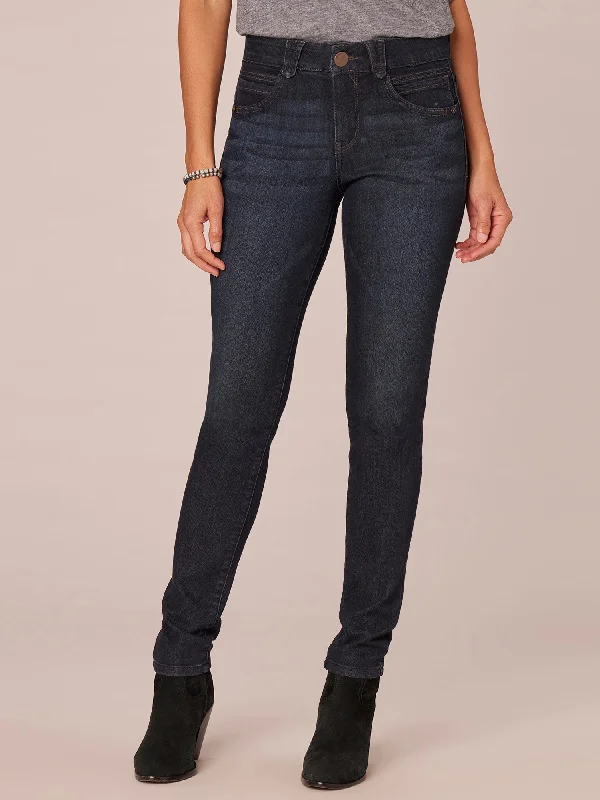 34" Inseam Long Indigo "Ab"solution® Jegging Athletic Women's High - 