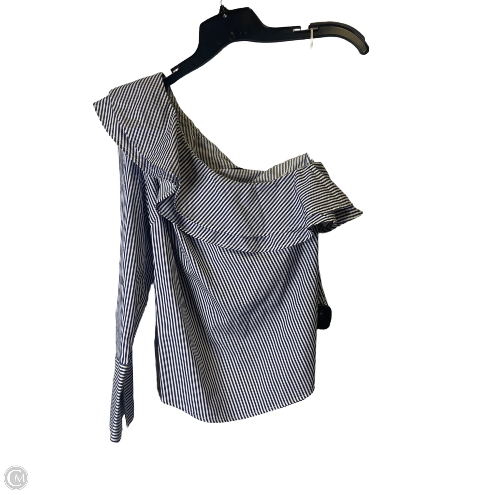 Top Long Sleeve By Banana Republic In Striped Pattern, Size: S Sustainable Organic