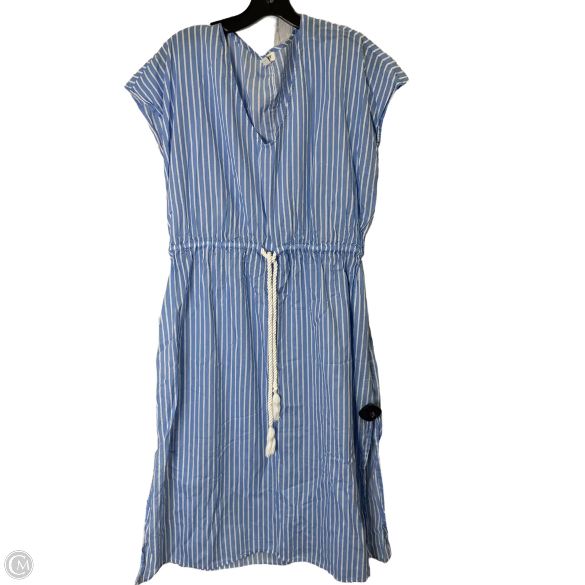 Swimwear Cover-up By J. Crew In Blue, Size: L Refined Women's Velvet